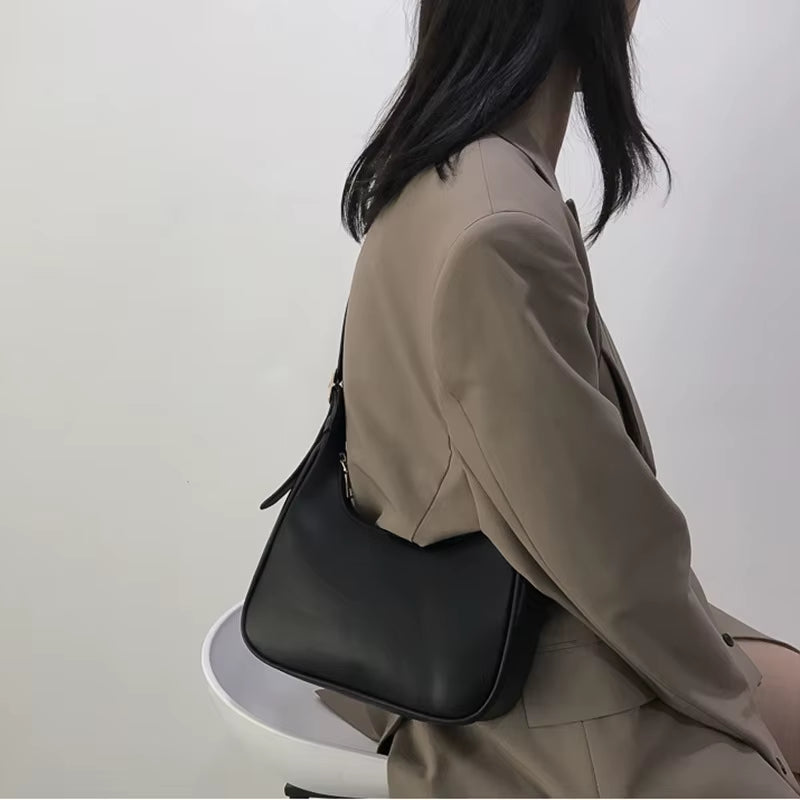 PU Leather Shoulder Messenger Bag Women Causal Luxury Handbags and Purse Female Designer Hobos Bag Small Brand Crossbody Bags