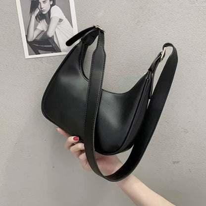 PU Leather Shoulder Messenger Bag Women Causal Luxury Handbags and Purse Female Designer Hobos Bag Small Brand Crossbody Bags